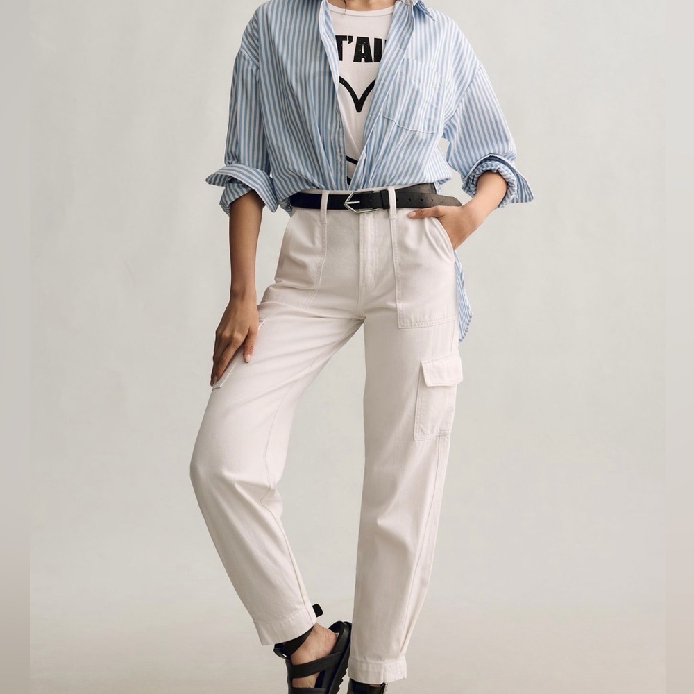 Pistola Josephine High-Rise Cargo Tapered Jeans